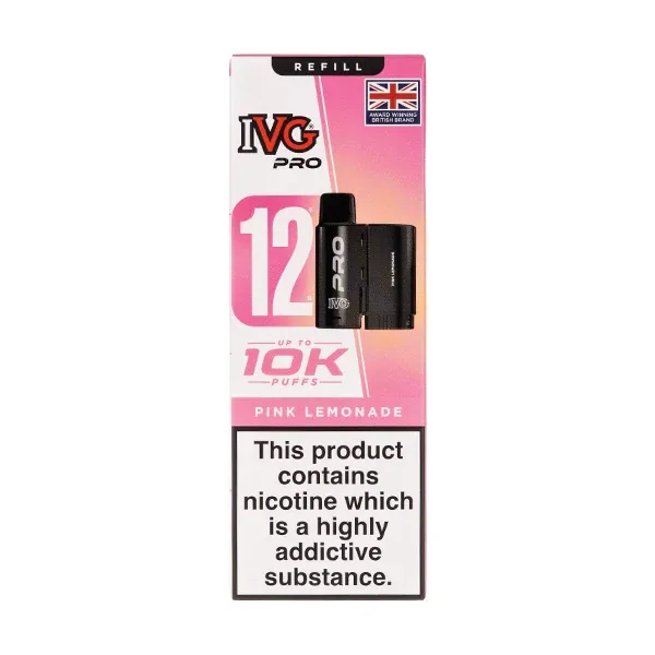 IVG Pro 12 Starter Kit Pink Lemonade UK
