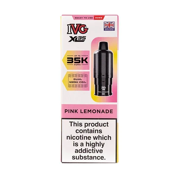 Fizzy Cherry XL35 Prefilled Pod + Refills by IVG UK