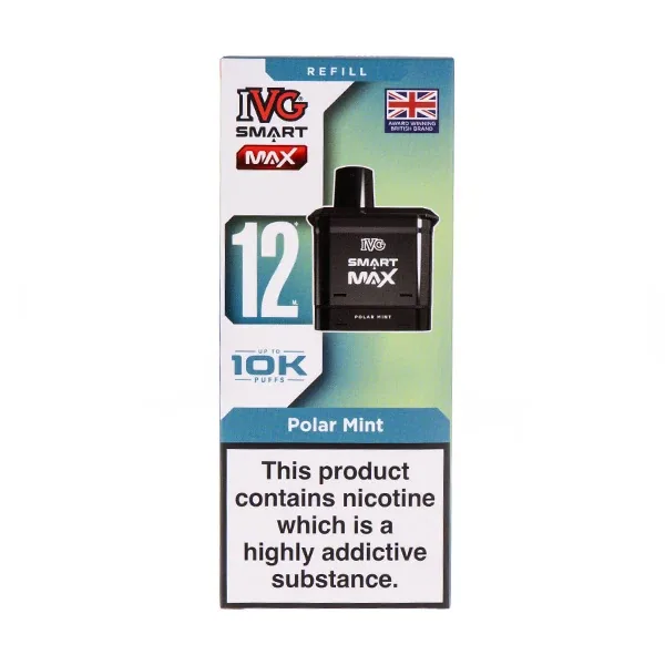 Polar Mint Smart Max Prefilled Pod + Refill by IVG UK