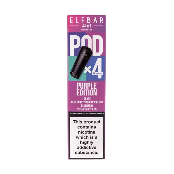 Fruits Edition 4 in 1 Prefilled Pods by Elf Bar 4 Pods in Cherry UK