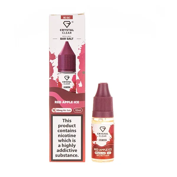 Strawberry Kiwi Nic Salt E-Liquid by Crystal Clear UK