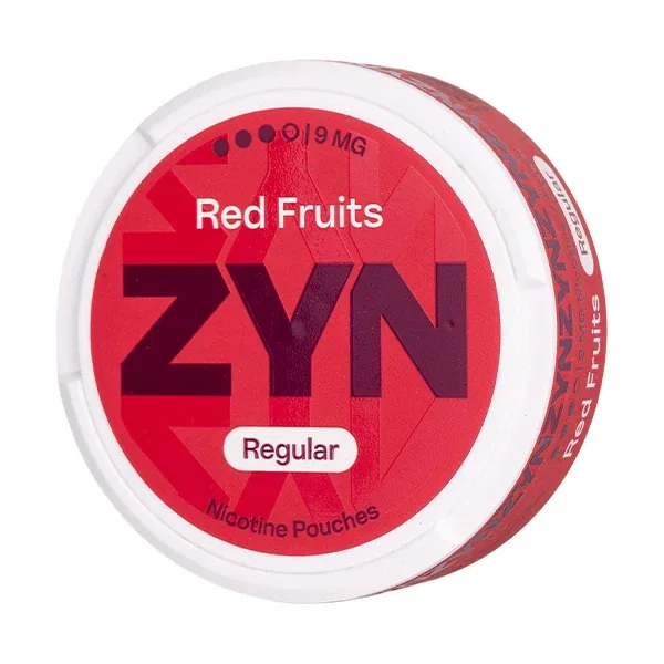 Red Fruits Nicotine Pouches by Zyn in Menthol UK