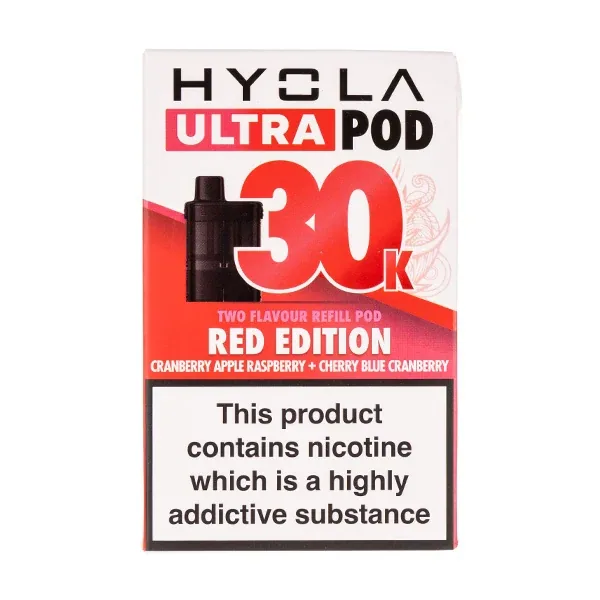 Hyola Ultra 30K Prefilled Pod Kit Red UK