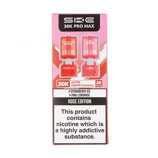 Bubblegum Edition Pro Max 30K Prefilled Pod + Refill by SKE UK