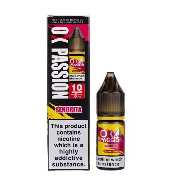 Senorita Nic Salt E-Liquid by Oxva Ox Passion in Grapefruit UK