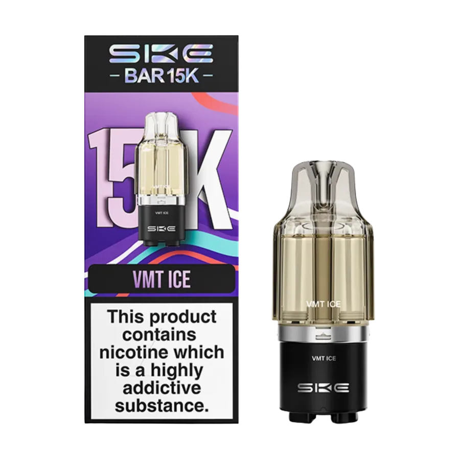 SKE Bar 15K Prefilled Pods Grape Ice UK
