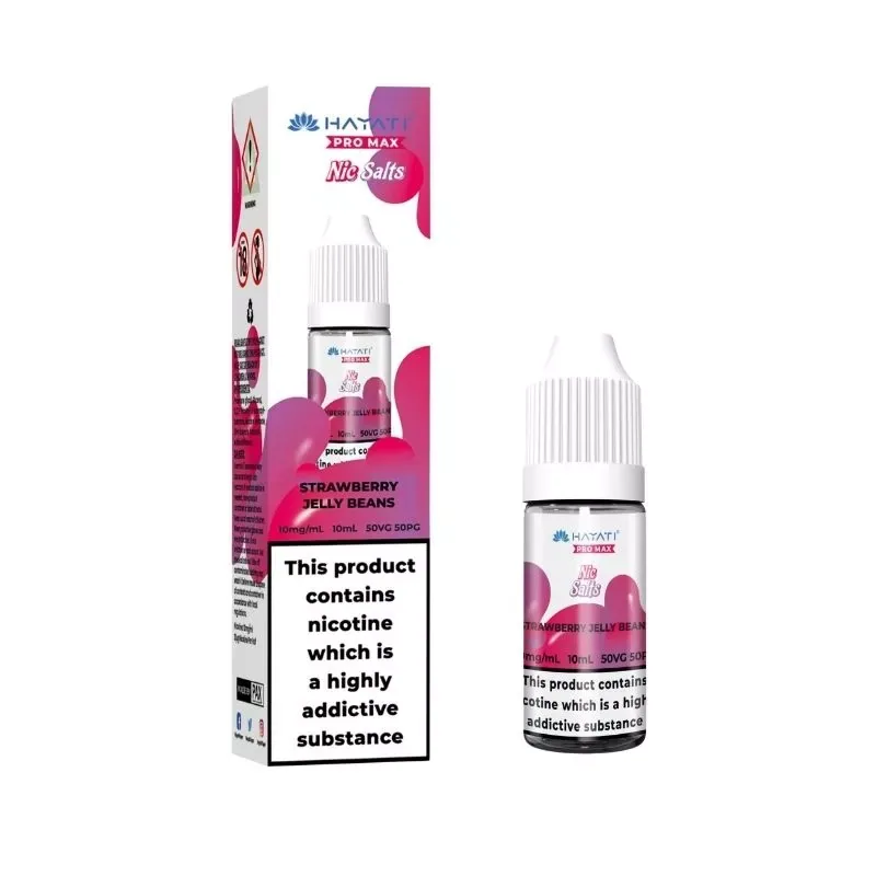 Strawberry Jelly Beans Hayati Pro Max 10ml Nic Salt E-Liquid UK