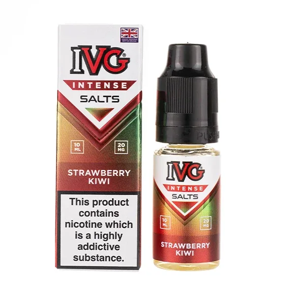 Strawberry Kiwi Nic Salt E-Liquid by IVG Intense Salts UK