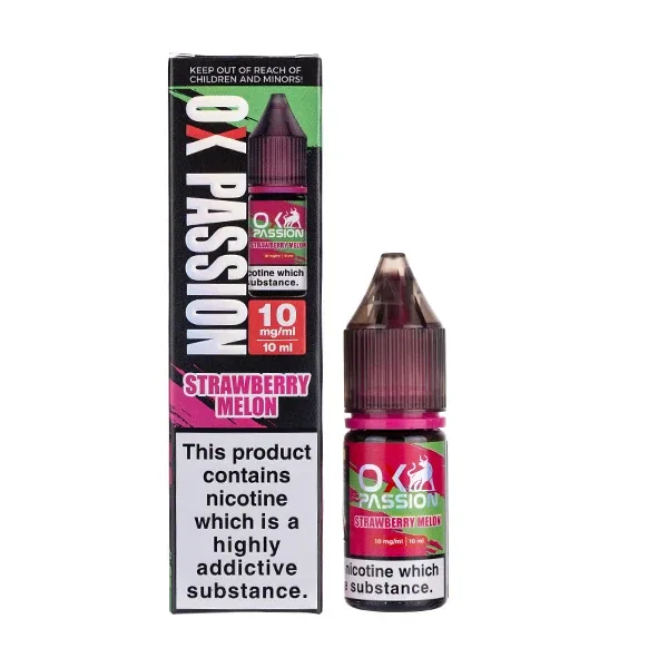 Strawberry Melon Nic Salt E-Liquid by Oxva Ox Passion UK