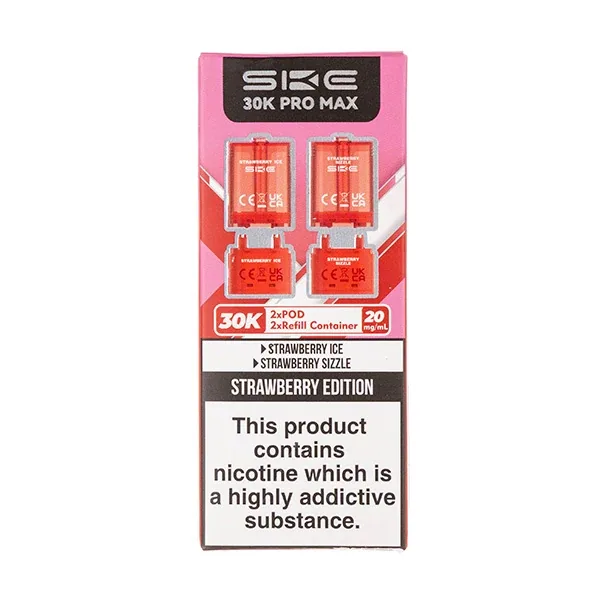 Bubblegum Edition Pro Max 30K Prefilled Pod + Refill by SKE UK