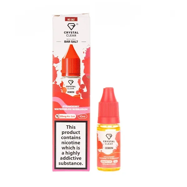 Strawberry Kiwi Nic Salt E-Liquid by Crystal Clear UK