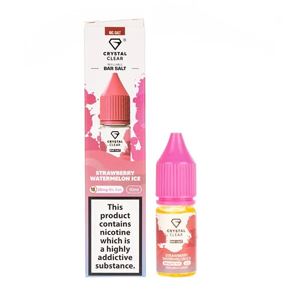 Strawberry Kiwi Nic Salt E-Liquid by Crystal Clear UK