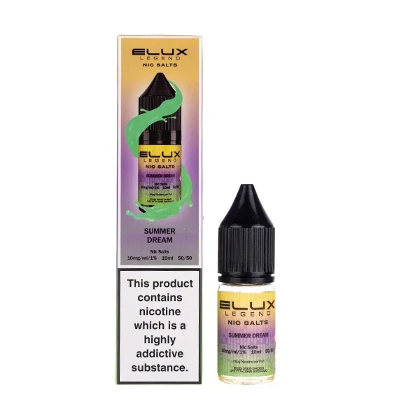 Summer Dream Nic Salt E-Liquid by Elux Legend in Mixed Berries UK