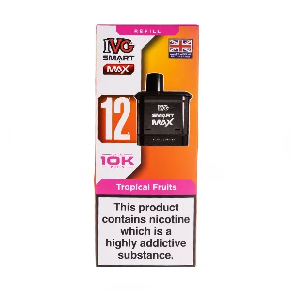 Tropical Fruits Smart Max Prefilled Pod + Refill by IVG UK