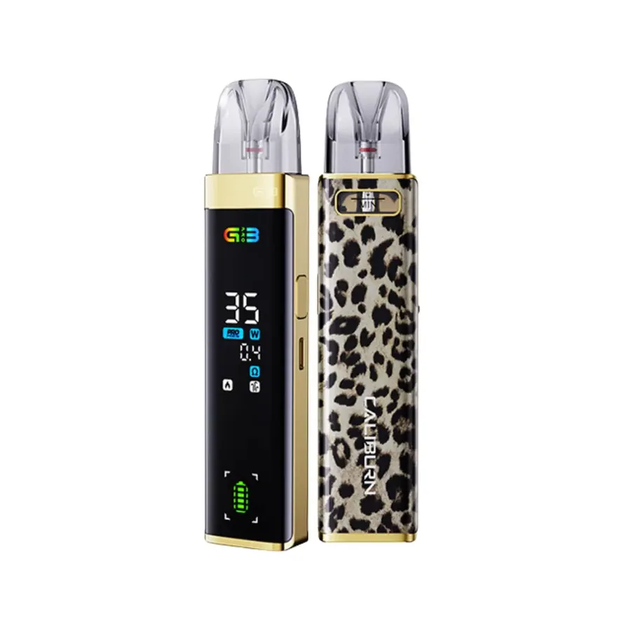 Uwell Caliburn G3 Pro Pod Vape Kit Golden Leopard UK