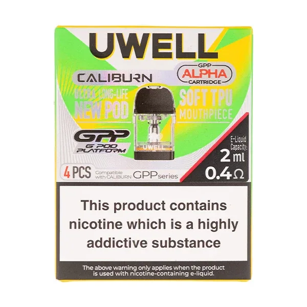 Uwell Caliburn GPP G3/G4 Replacement Pods UK