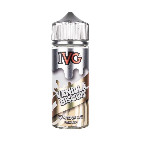 Vanilla Biscuit 100ml Shortfill by IVG UK