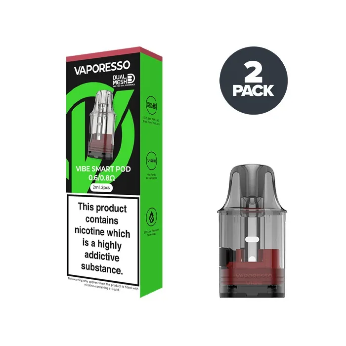 Vaporesso Vibe Dual Smart Replacement Pods UK
