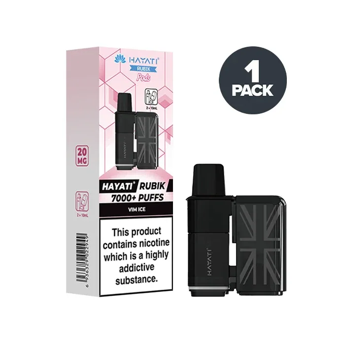 VIM Ice Hayati Rubik 7000 Puffs Pod Kit UK