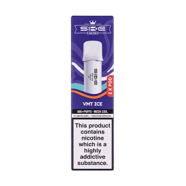 VMT Ice Crystal 600 Pro Prefilled Pods by SKE in Blackcurrant UK