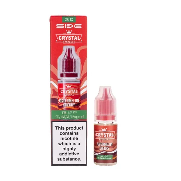 Watermelon Cherry Nic Salt E-Liquid by SKE Crystal UK