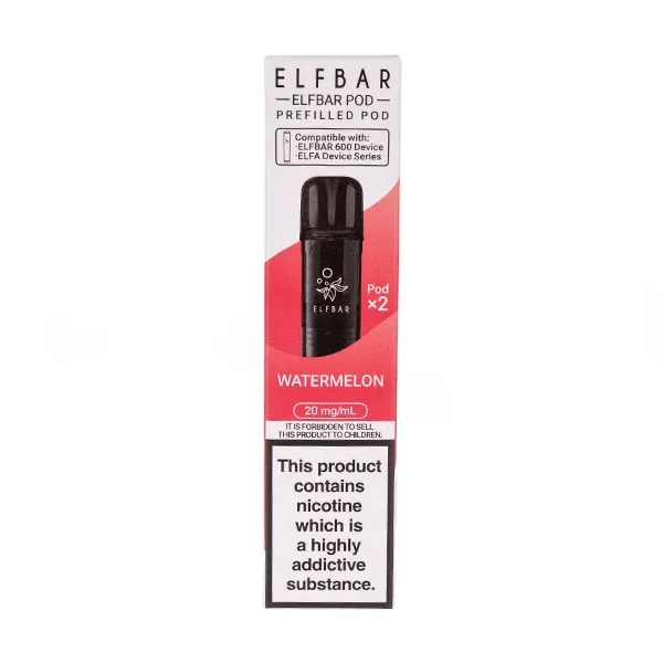 Watermelon Elf Bar 600 Prefilled Pods UK