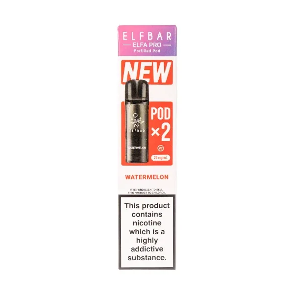 Watermelon Elf Bar Elfliq 10ml Nic Salt UK