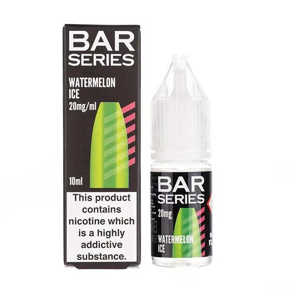 Watermelon Ice Nic Salt E-Liquid by Bar Series UK