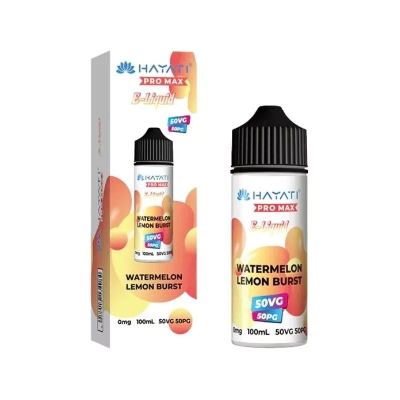 Watermelon Lemon Burst Hayati Pro Max 100ml E-Liquid Vape Juice UK